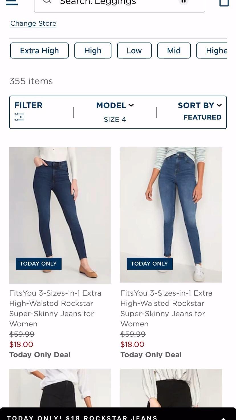 $18 jeans

#LTKworkwear #LTKsalealert #LTKunder50