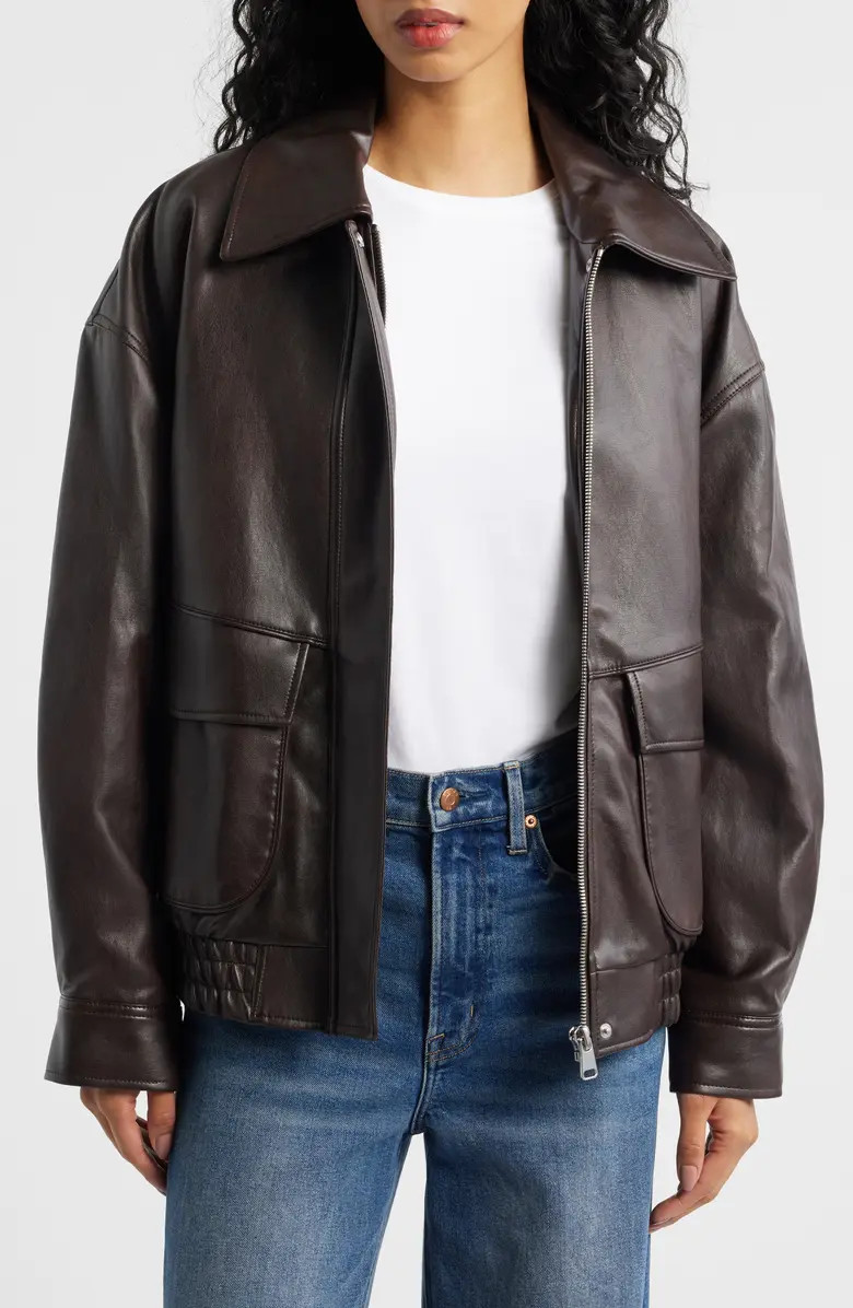 Marti Faux Leather Jacket | Nordstrom