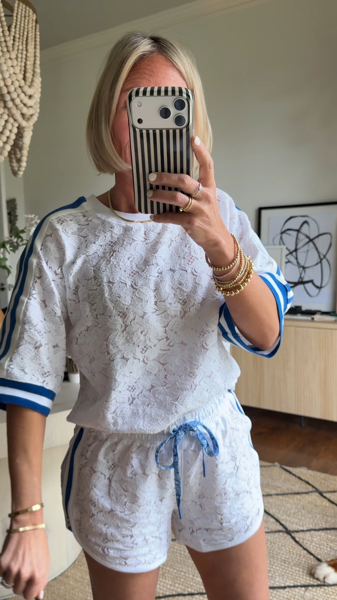 matching set on sale
top runs big- in xxs
shorts run big too- i tried xsp and xs. i prefer the xsp- which is what i have on here 

#LTKActive #LTKOver40 #LTKSaleAlert