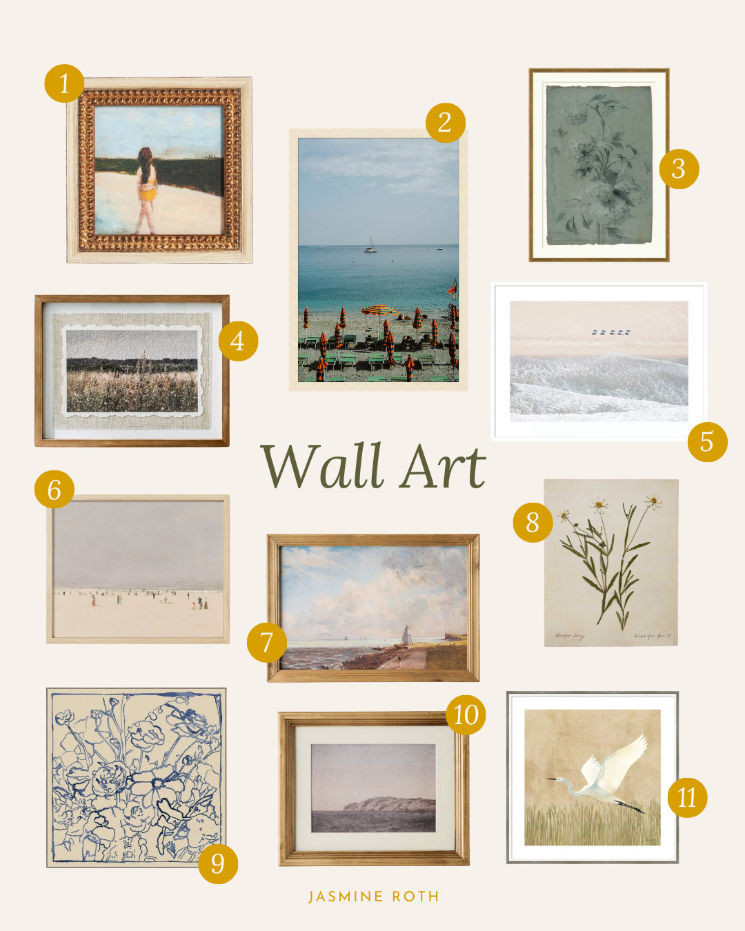 Wall art for summer bedroom refresh 

 #LTKSummerEdit #LTKU #LTKHome
