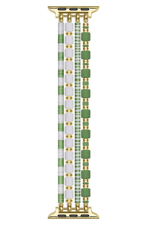 Posh Tech Emily Apple Watch® Bracelet Watchband in Green at Nordstrom | Nordstrom