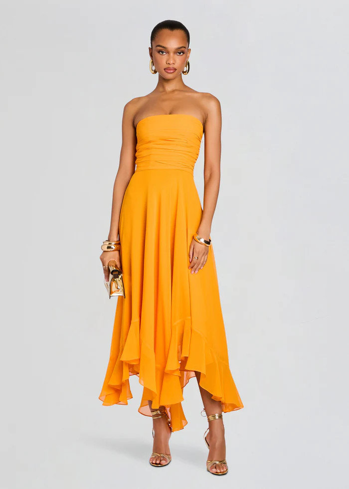 Louisa Chiffon Dress | Retrofete