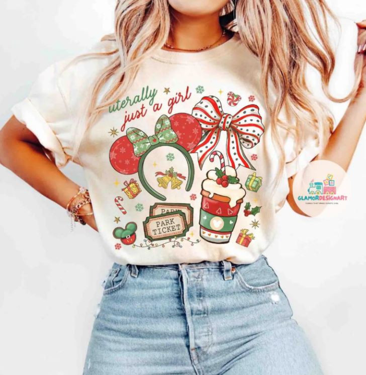 50% off!

Disney Literally Just A Girl Christmas Shirt Minnie Bow Coffee Tee, Disney Merry Christmas Shirt Disneyland Christmas Tee Disney Girl's Trip tshirt graphic cute on sale park tickets theme park outfit ideas for Christmas party mickey mouse ears  

 #LTKSaleAlert #LTKStyleTip