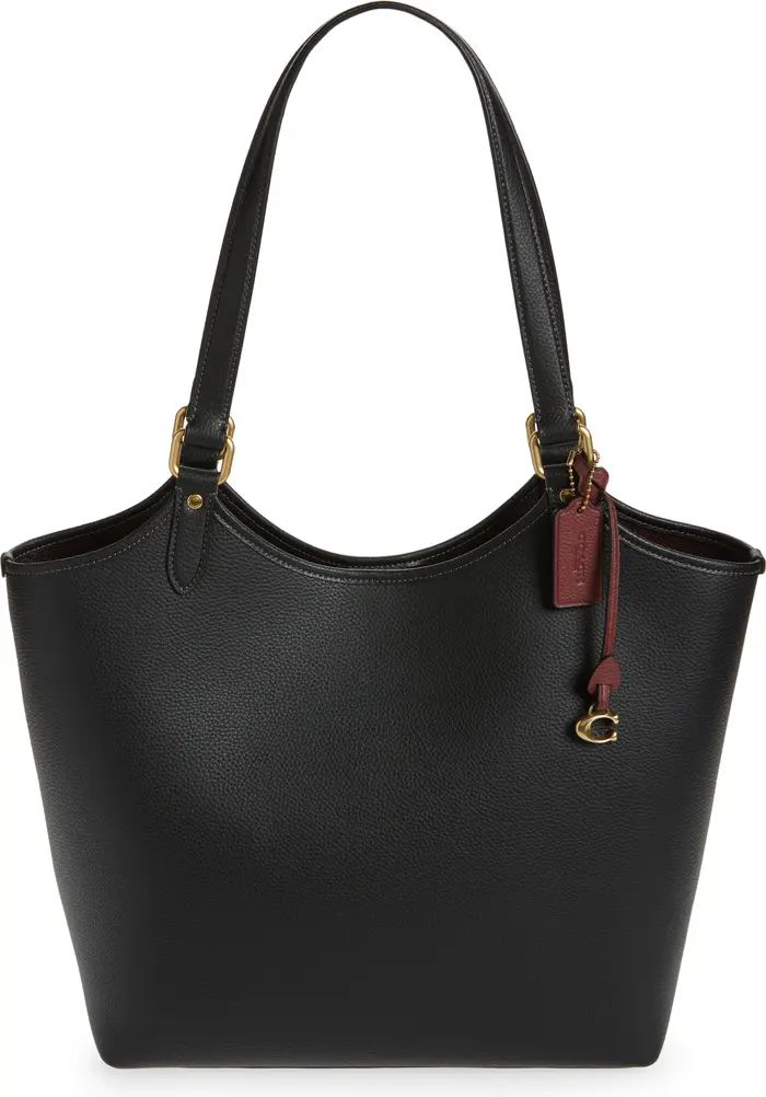 Polished Pebble Leather Day Tote | Nordstrom