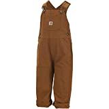 Carhartt Baby-boys Infant Washed Duck Bib Overall, Brown, 18 Mo. | Amazon (US)