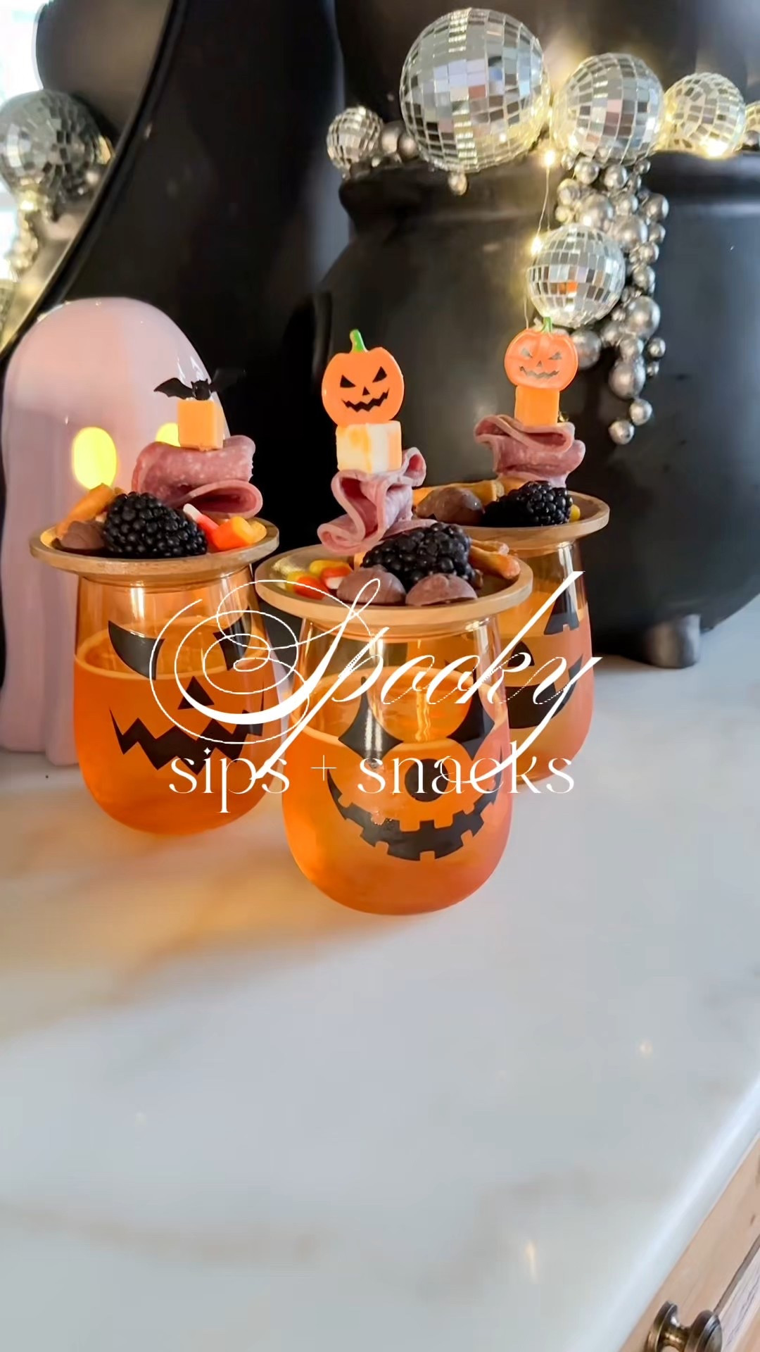🍂✨ Sparkling apple cider with a little twist. Topped with mini snack boards for the perfect sip + snack combo. These make such a fun addition to any fall party, family night, or cozy weekend gathering. Cheers to good food, good company, and all the cozy fall moments! 

#LTKParties #LTKSeasonal #LTKKids