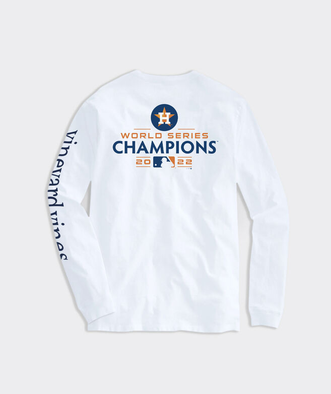 Houston Astros World Series Champions Long-Sleeve Pocket Tee | vineyard vines