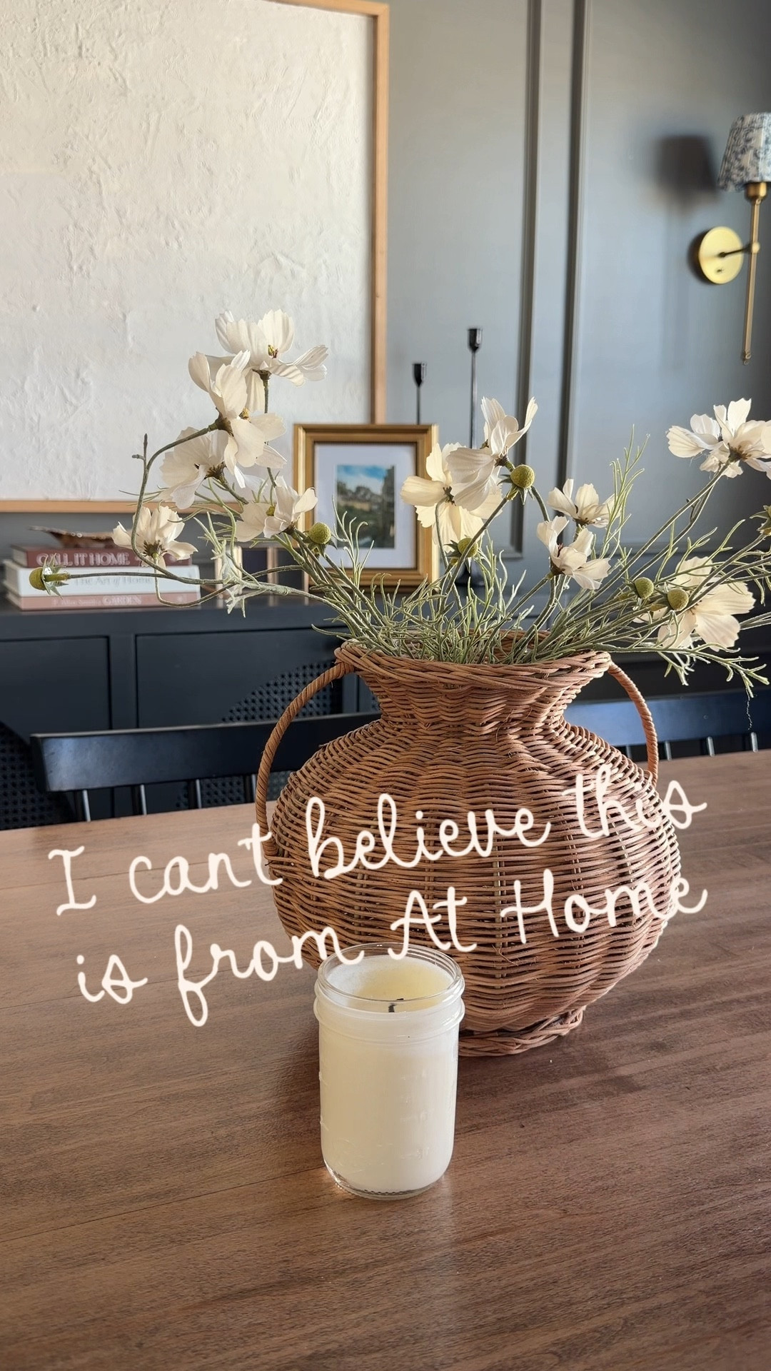 I found this gorgeous rattan vase from At Home! It’s the perfect color and adds another cozy texture to my home. Style it with some faux florals and you have instant charm 

#LTKSeasonal #LTKHome
