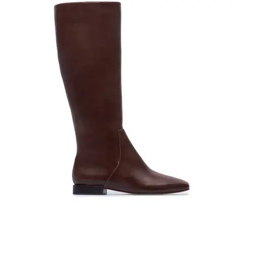 Bernardo Footwear Barnes Riding Boot in Dark Chocolate at Nordstrom, Size 6 | Nordstrom