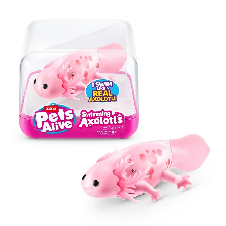 Pets Alive Axolotls Electronic Robot Toy , Swimming Bath & Pool Toy by ZURU | Walmart (US)