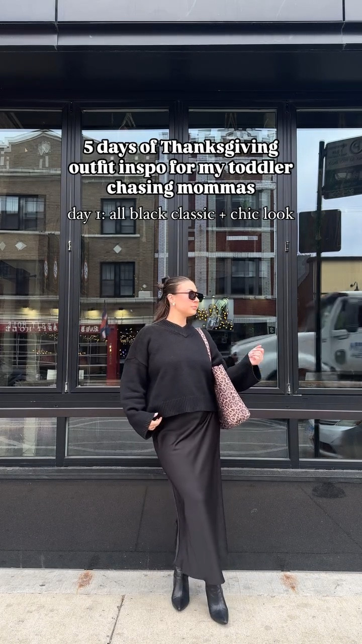 you can never go wrong with an all black moment especially when a satin skirt is involved 🖤

#momfashion #momstyle #stylingtips #easyoutfitideas #thanksgivingoutfitideas #ootdinspiration #midsizemom #dailyoutfitinspo #momswithstyle #fallfashion #amazonfashion #citymom #cozystreetstyle #toddlermom

#LTKHoliday #LTKMidsize #LTKStyleTip