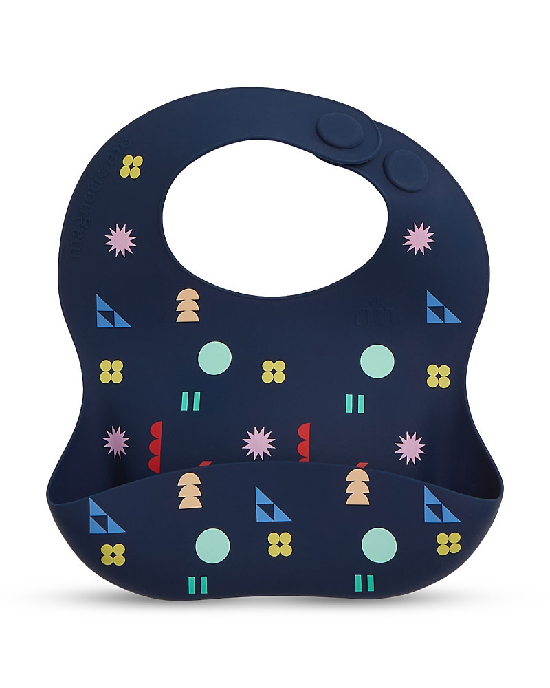 Magnetic Me Boys' Geo Print Silicone Bib | Bloomingdale's (US)