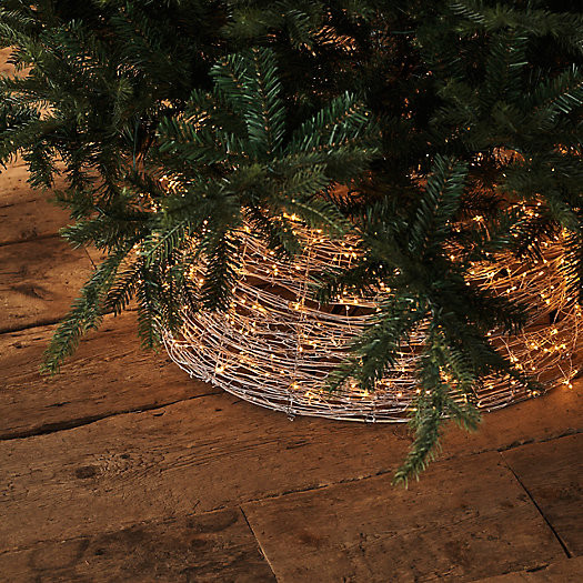 Stargazer LED Rattan Vine Tree Skirt | Terrain