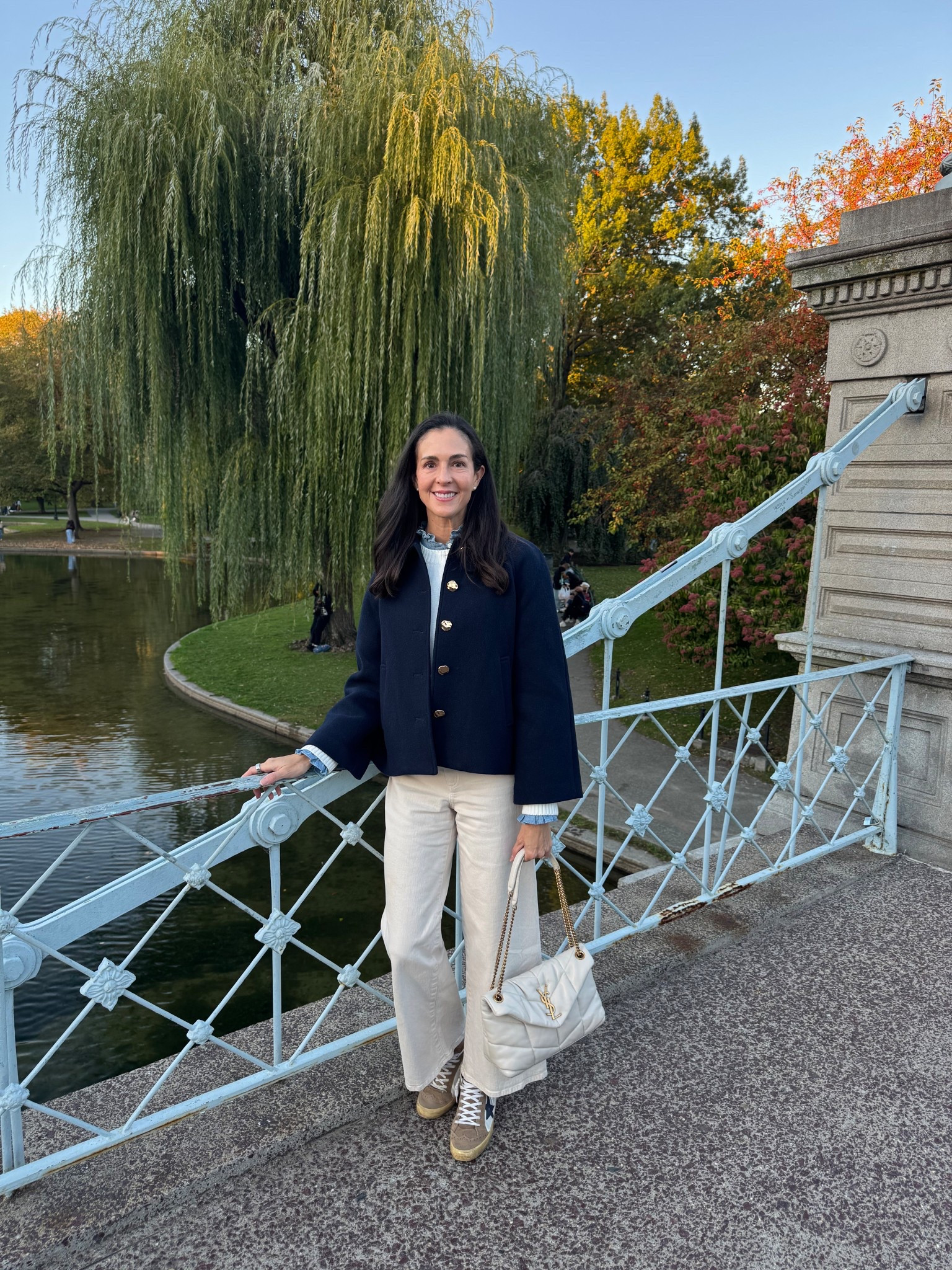 Boston in October? Yes, please. So excited to wear this new coat. Under $150, but looks much pricier. Runs large—wearing an XS and still have room for layers.

#LTKStyleTip #LTKSaleAlert #LTKSeasonal