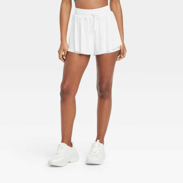 Women's Double Layer Run Shorts - JoyLab™ | Target