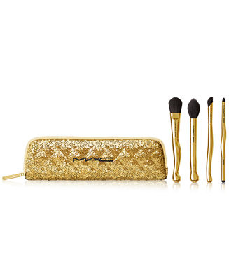 5-Pc. Golden Touch Mini Makeup Brush Gift Set | Macy's