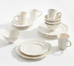 Heirloom Stoneware 16-Piece Dinnerware Set | Pottery Barn (US)