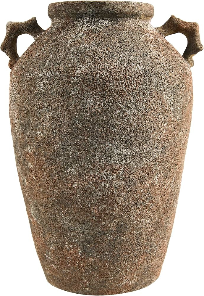 Livabliss x Galey Alix Abbie Global Vase, 15" H x 10" W x 11" D, Rust | Amazon (US)