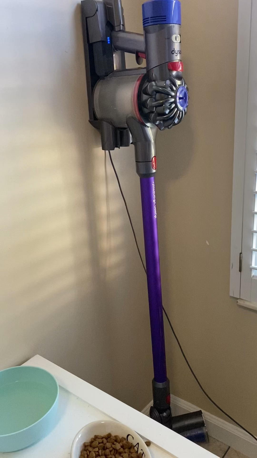 Cordless Dyson V8 Animal Plus vacuum has been our go-to for quick everyday cleanups. Easily sucks up cat litter, cat and dog food and the mountains of fur sprinkled throughout the house  

#LTKSaleAlert #LTKHome #LTKFamily