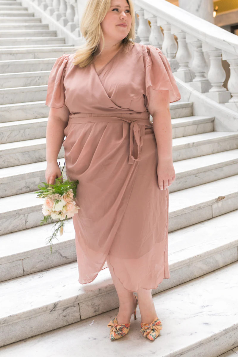 Lillie Dress in Dusty Rose | Ivy City Co