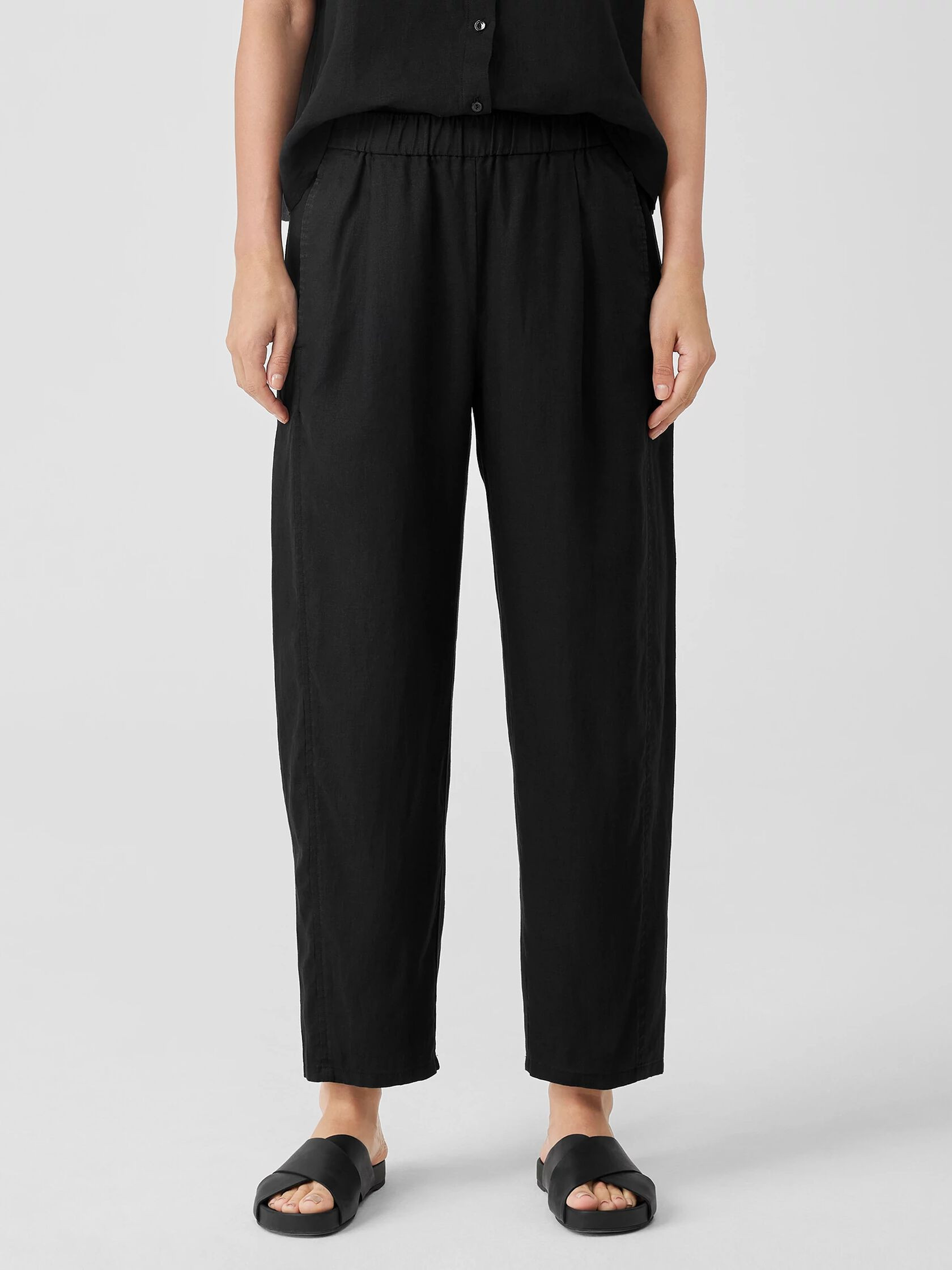 Organic Linen Lantern Pant | Eileen Fisher