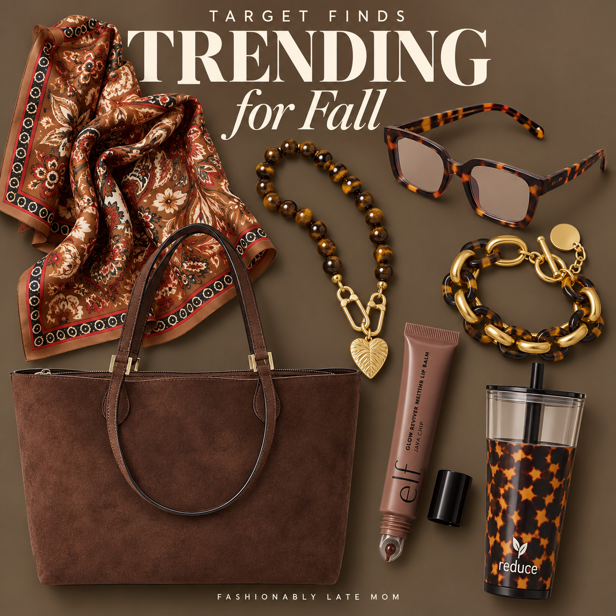 Brown and tortoise shell are having a moment right now. 🤎 

 #LTKSeasonal #LTKHome #LTKBeauty