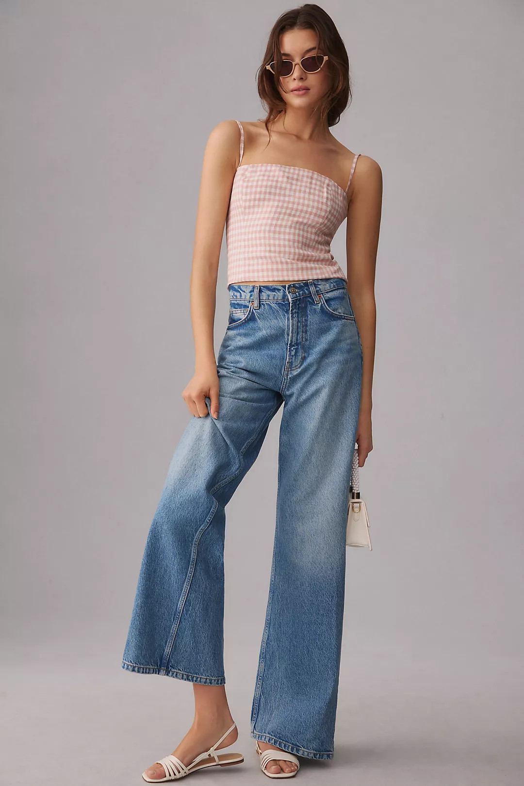 Reformation Cary High-Rise Wide-Leg Jeans | Anthropologie (US)
