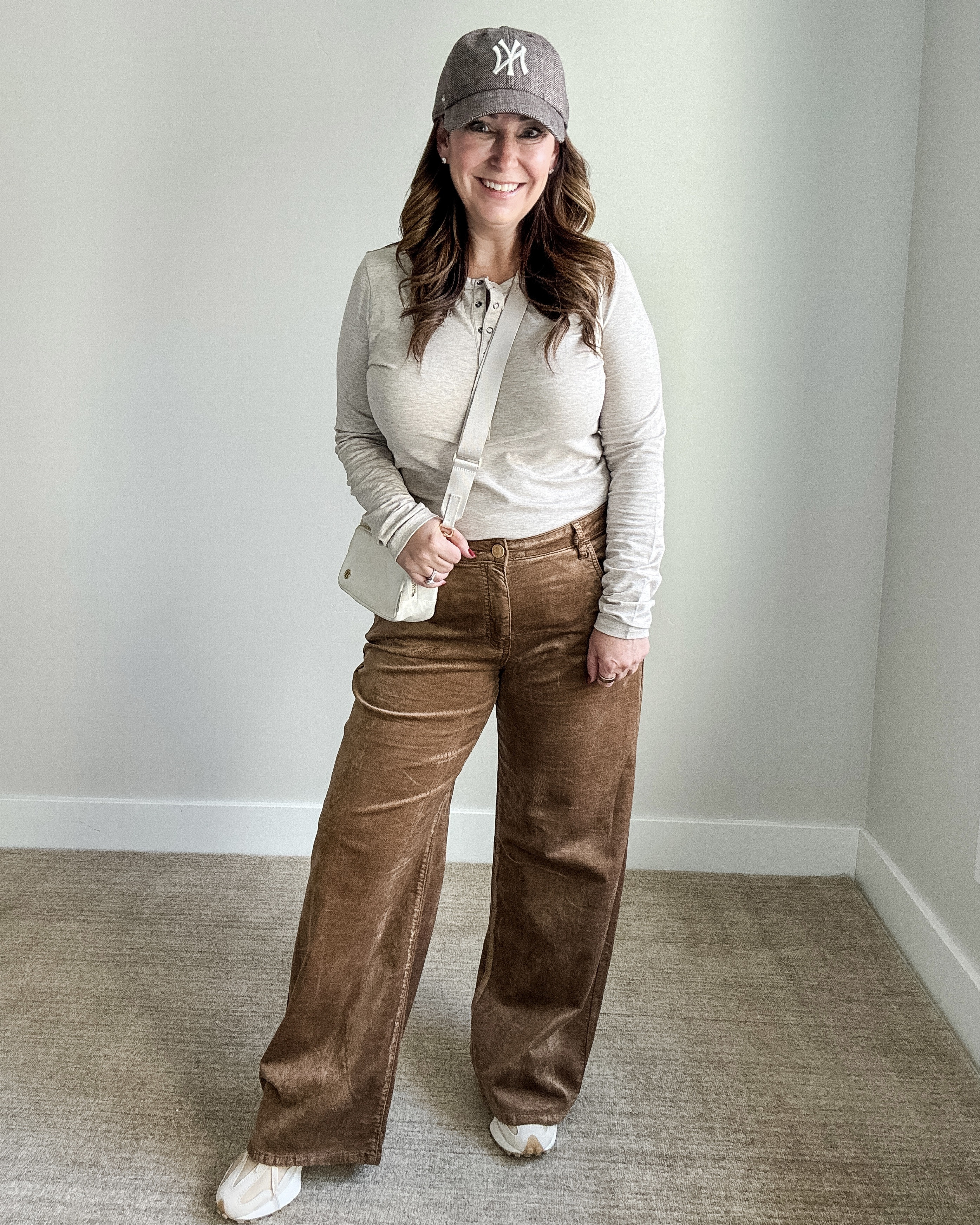 Everyday Casual Fall Outfit with Henley Tee and Corduroy Pants from Evereve #falloutfit #everydayoutfit #everevelook 

 

#LTKSeasonal #LTKOver40 #LTKMidsize