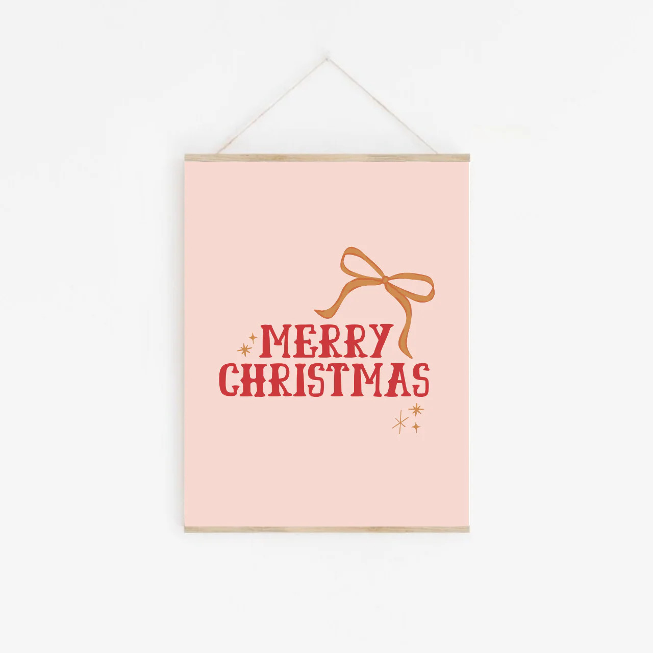 Framable Christmas Prints | Framable Art | The Letter Vee