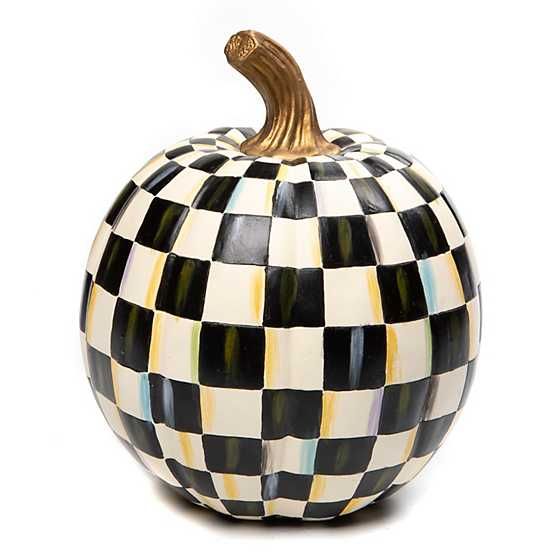 Courtly Check Pumpkin - Small | MacKenzie-Childs