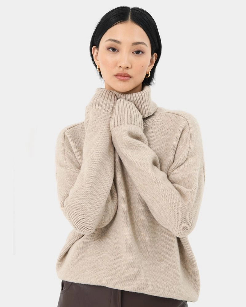 Love Roll Neck Jumper | FORCAST