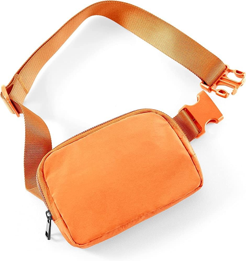 ODODOS Unisex Mini Belt Bag with Adjustable Strap Small Waist Pouch - Tennessee - Bengals - Game Day | Amazon (US)
