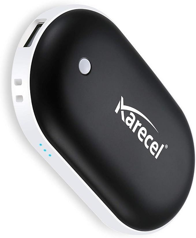 KARECEL Rechargeable Hand Warmers, Electric Hand Warmer 5200mAh Powerbank Reusable Handwarmers, P... | Amazon (US)
