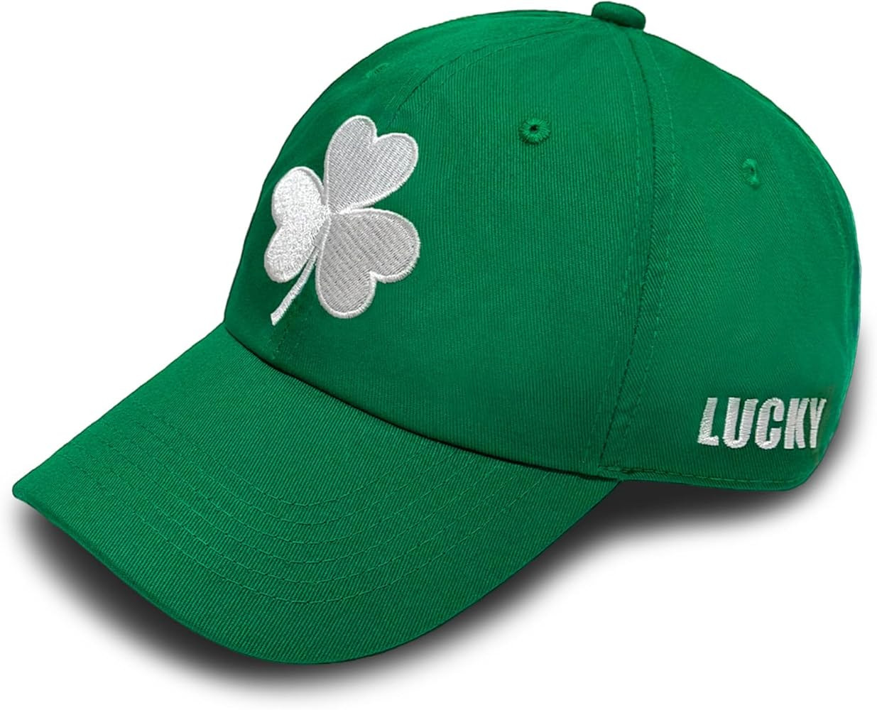 St Patricks Day Hat, Shamrock Lucky Hats for Men Women, Adjustable Embroidery Clover Baseball Cap... | Amazon (US)