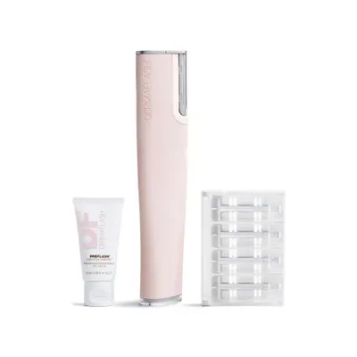 DERMAFLASH LUXE+ Advanced Sonic Dermaplaning & Peach Fuzz Removal Set in Stone at Nordstrom | Nordstrom
