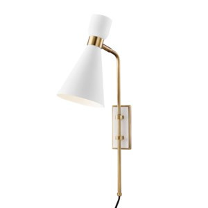 Willa 1 Light Plug-in Wall Sconce | Mitzi