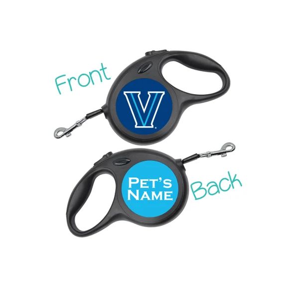 Villanova Retractable Dog Walking Leash | Officially Licensed | Personalized for Your Pet | Etsy (US)