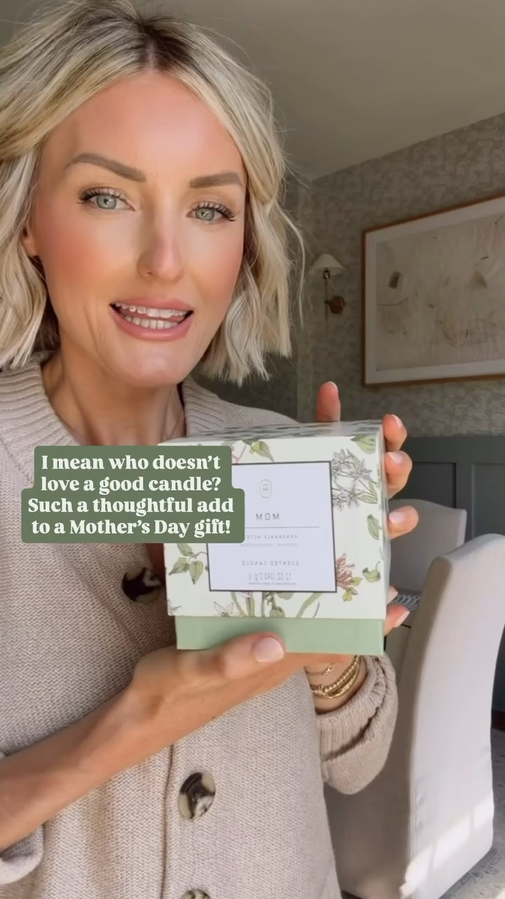 This candle is the perfect gift for Mother’s Day, and you could even bundle it with a few other things!

Loverly Grey, Mother’s Day gift ideas, candle, Target 

#LTKMothersDay