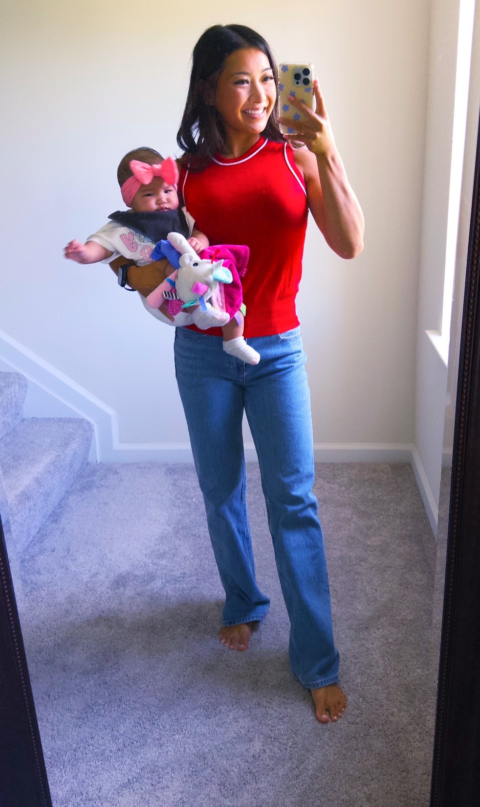 Abercrombie 90s relaxed denim jeans- wearing 24 short, TTS (high waisted)

Sweater vest- XSMALL, tts

#LTKPetite #LTKStyleTip #LTKFindsUnder100