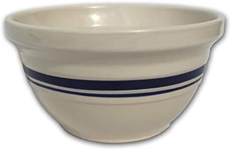 Ohio Stoneware 12089 10" Dominion Mixing Bowl, Bristol with Navy Stripes | Amazon (US)
