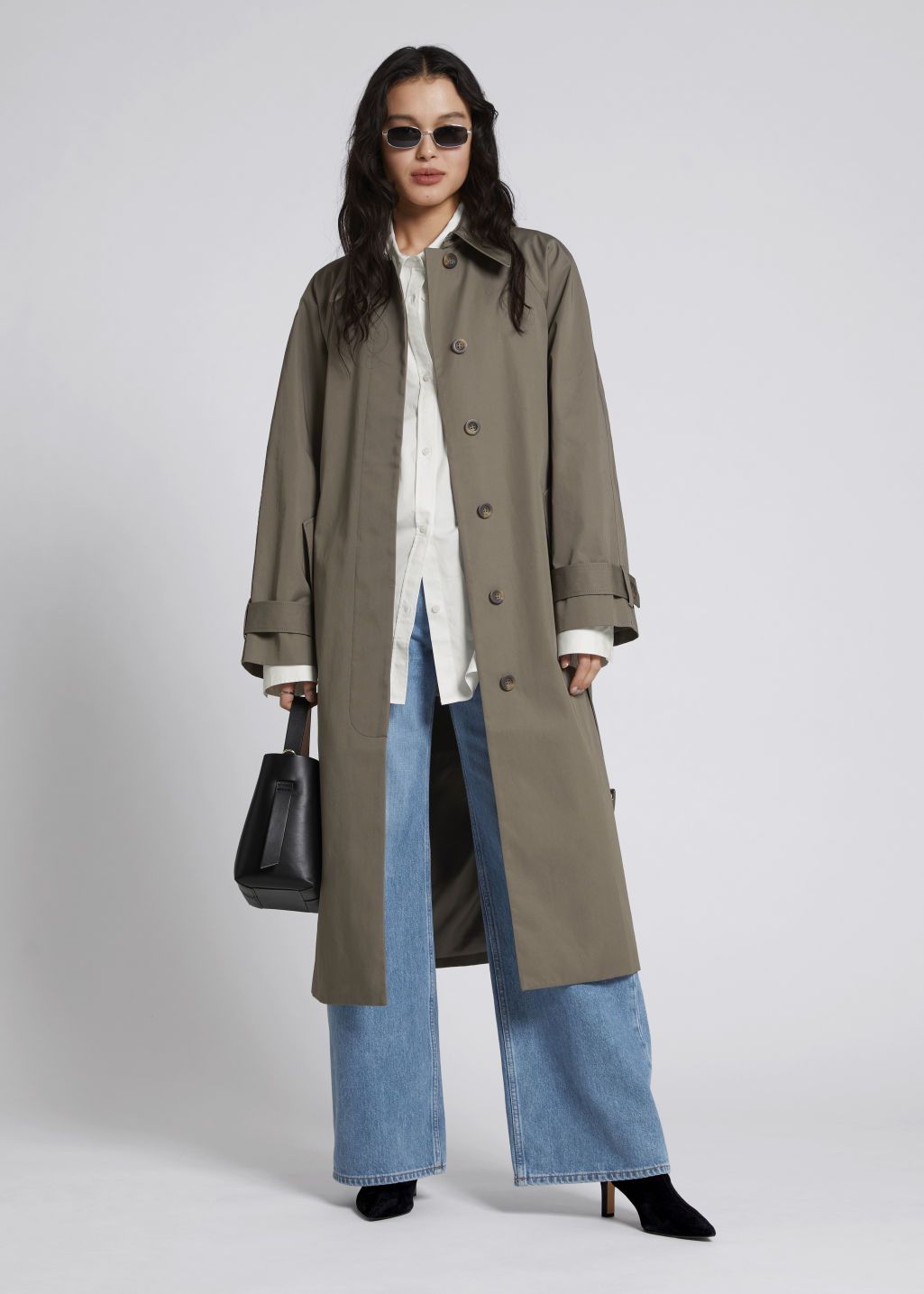 Relaxed Mid-Length Trench Coat | & Other Stories (EU + UK)