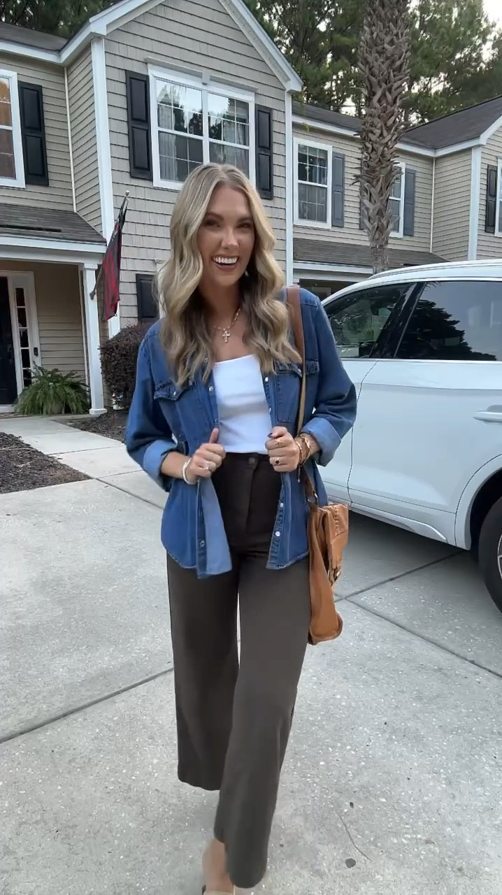 Easy fall outfit! 

Fall outfit 
Family fall outfit 
Denim 
Simple outfit 
Moreewithmo 

#LTKSeasonal #LTKOver40 #LTKStyleTip