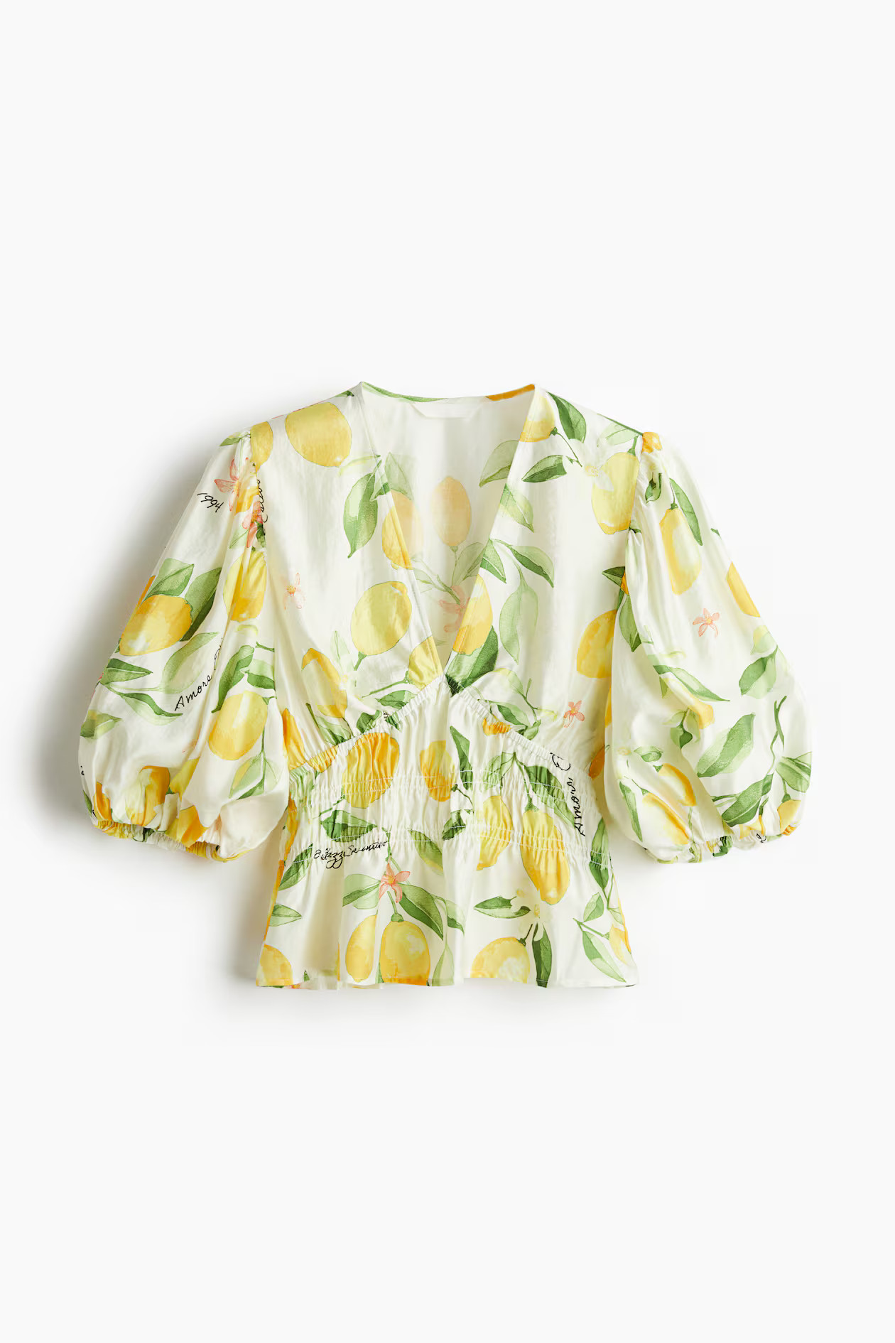 Bluse mit V-Ausschnitt | H&M (DE, AT, CH, NL, FI)