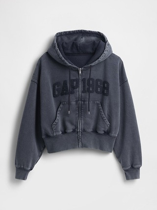 VintageSoft 1969 Logo Zip Hoodie | Gap (US)