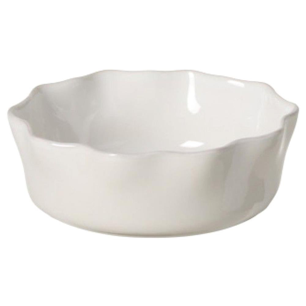 Casafina Cook & Host Modern Classic White Stoneware Square Pie Baking Dish | Kathy Kuo Home