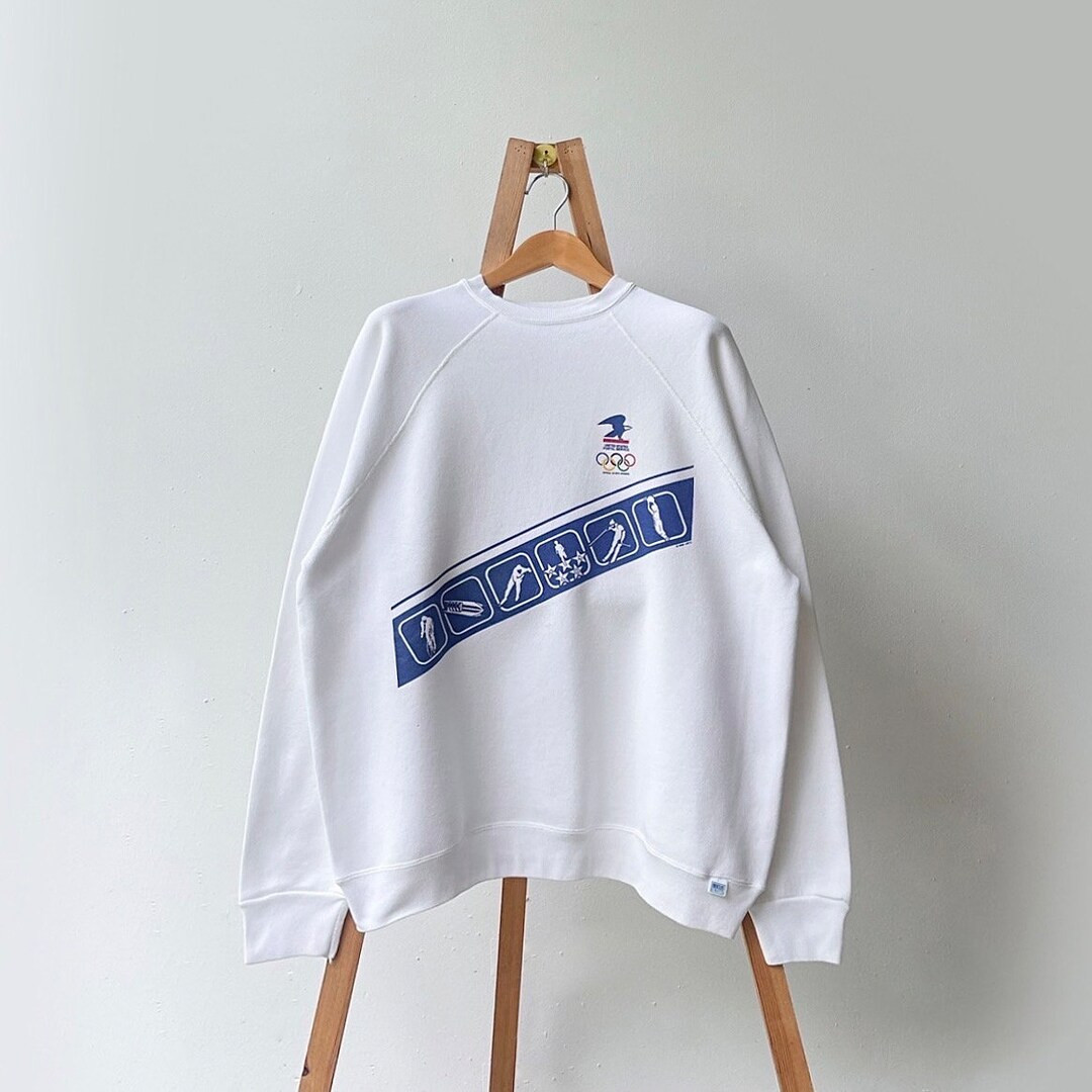 90s USPS Official Olympic, Olympic sweatshirt/ XL | Etsy (US)