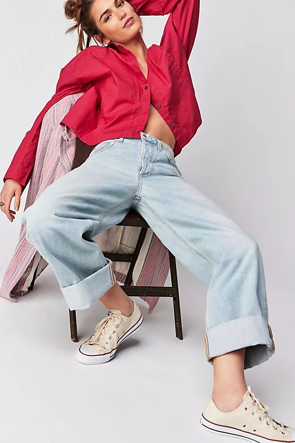 Citizens of Humanity Ayla Baggy Cuffed Crop Jeans by Citizens of Humanity at Free People, Freshwater, 28 | Free People (UK)
