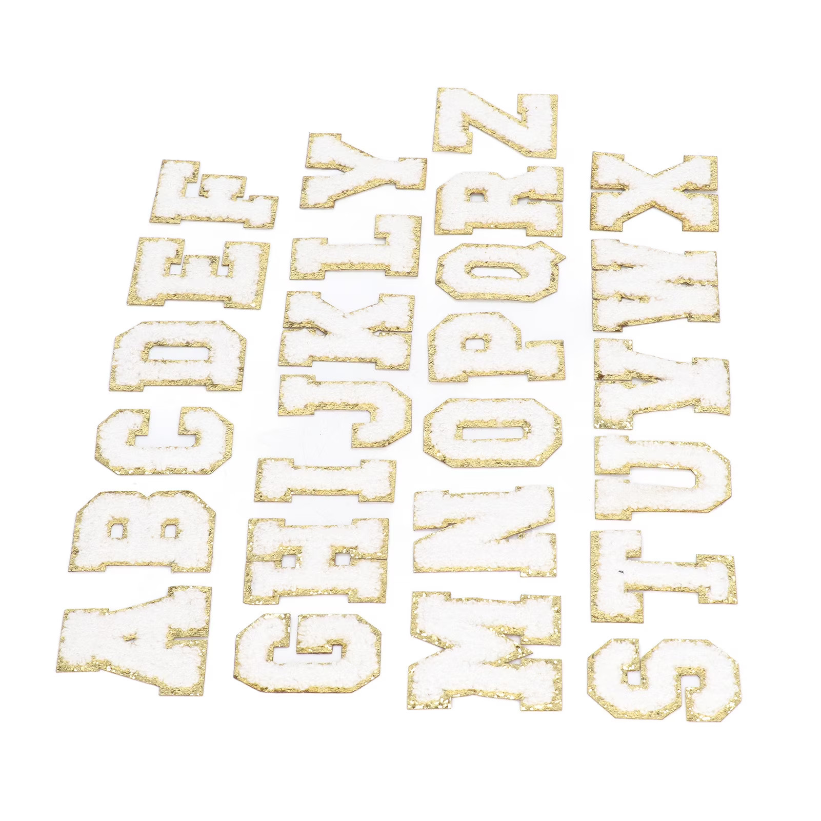 Iron On Patches, White Letter Patches Decorative A To Z White Letter For Dresses For Skirts For B... | Walmart (US)