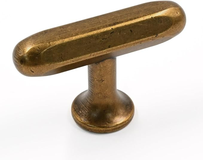 10 Pack Kitchen Cabinet Knobs - Antique Brass Vintage Retro Drawer Knobs for Dresser Drawers | Amazon (US)