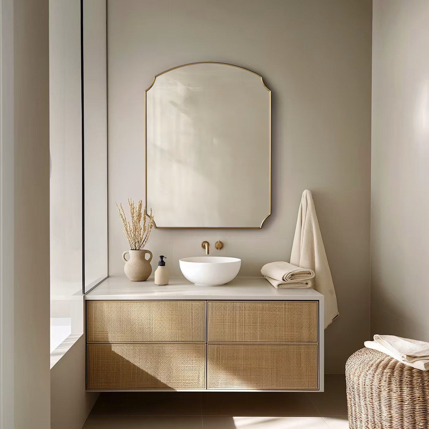 Aria Wall Mirror, 29.9" x 39.4"Sitewide Sale | Castlery US